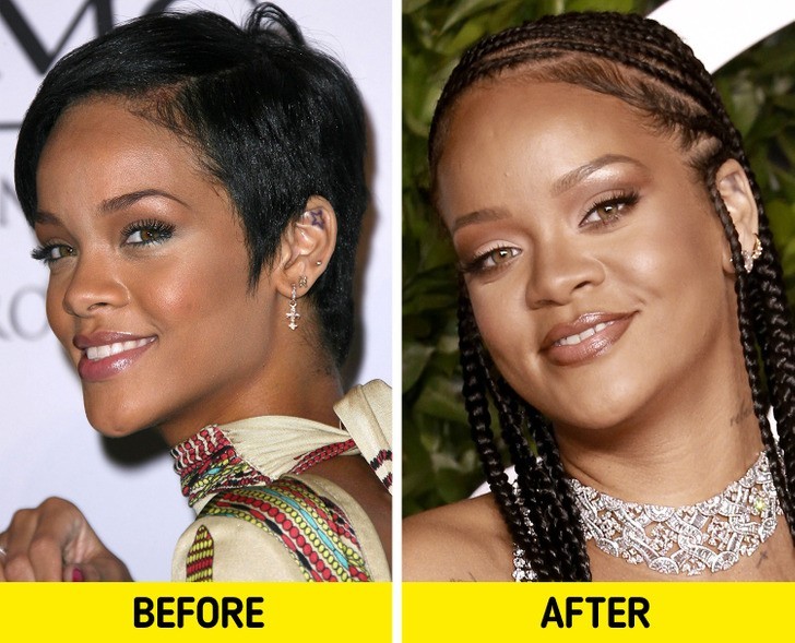 Rihanna: wytatuowane brwi