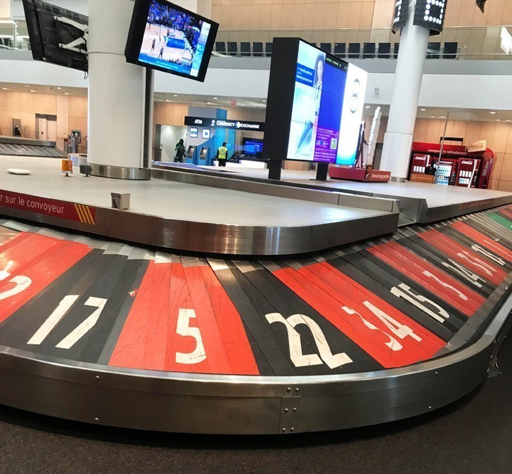 10. Reklama kasyna na lotnisku