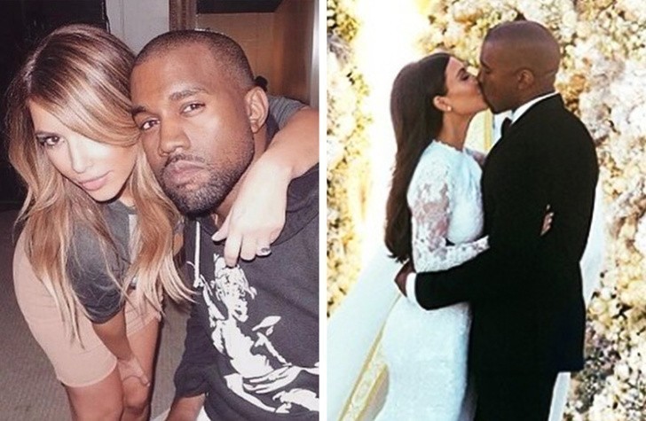 7. Kim Kardashian i Kanye West