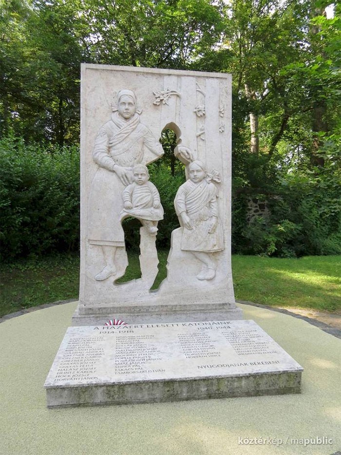 Pomnik upamiętniający ofiary I wojny światowej, Vácrátót, Węgry