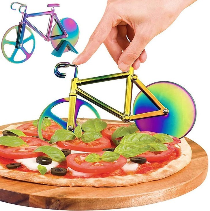 Z tym rowerem jedzenie pizzy będzie jeszcze przyjemniejsze!