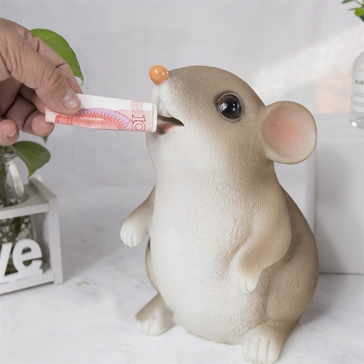 Ta urocza myszka przechowa twoje oszczędności.