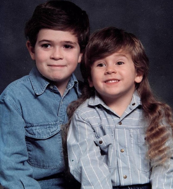 "Wspaniała fryzura mojego brata, 1994 rok"