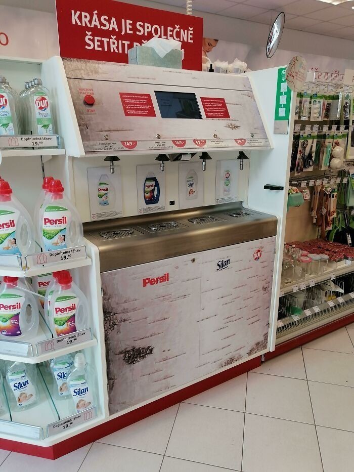 3. Automat do napełniania butelek detergentów