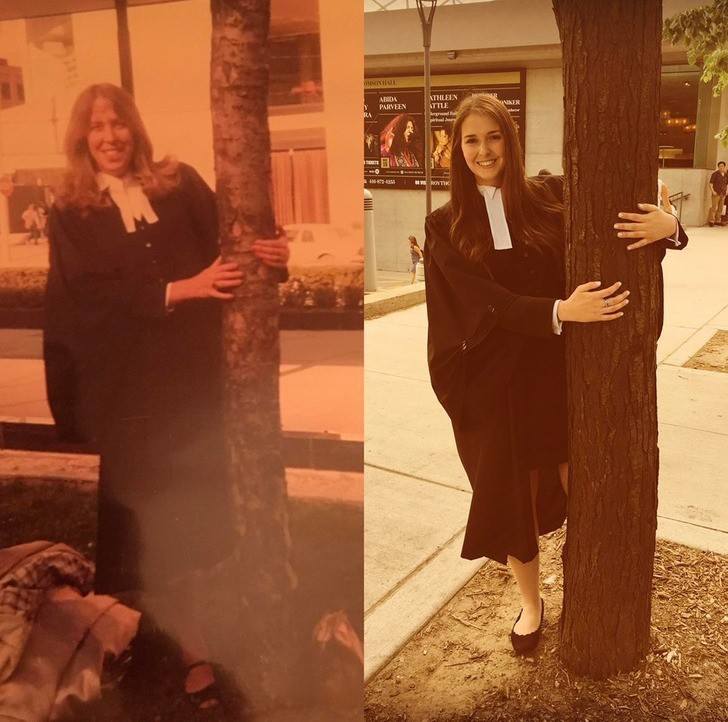 "Moja mama 35 lat temu i ja dziś - dwie prawniczki"