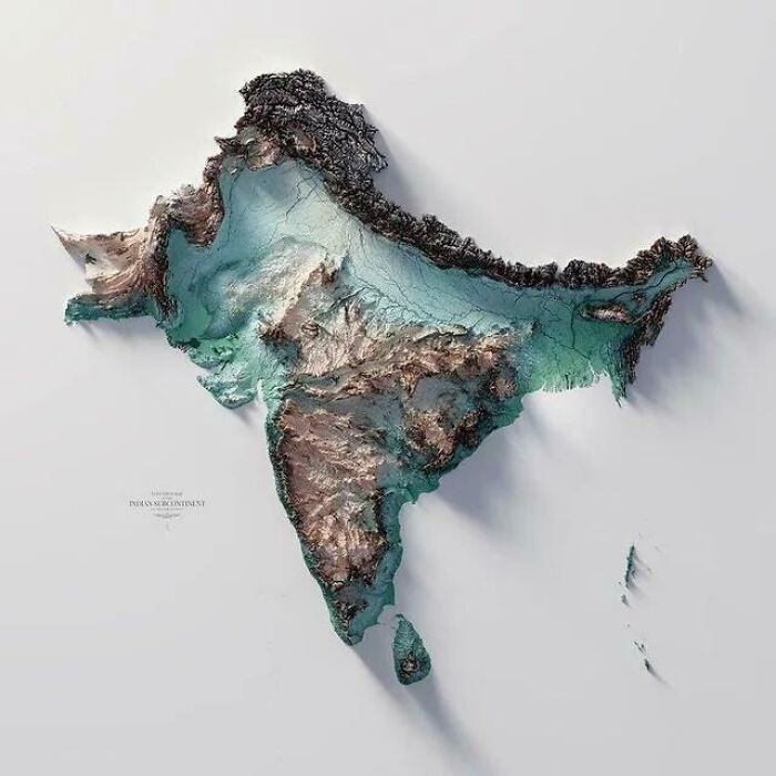 Topografia subkontynentu indyjskiego