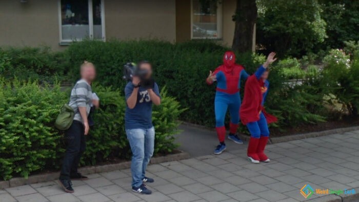 "Niskobudżetowy Spider-Man" - Sztokholm, Szwecja