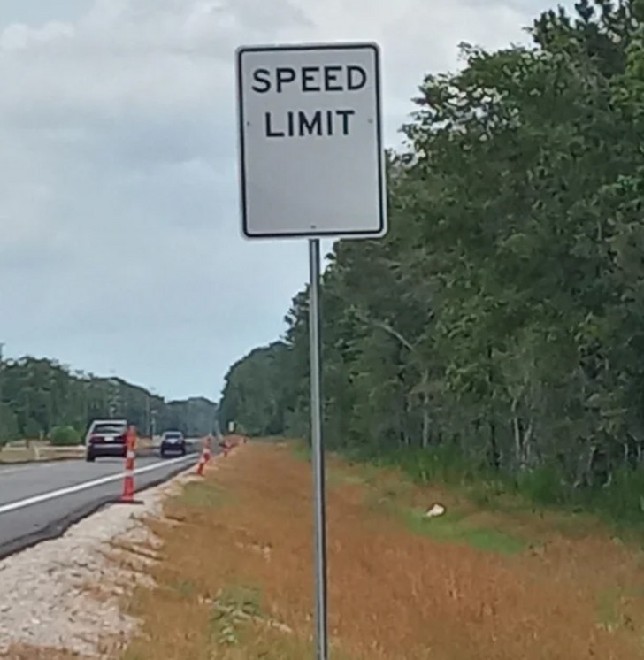 "Ograniczenie prędkości..."