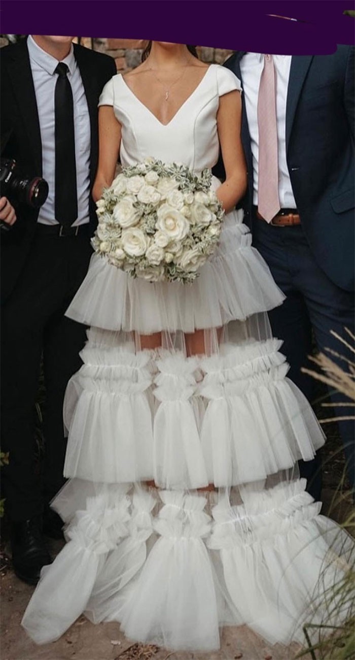3. "Zobaczyłam tę suknię na stronie internetowej fotografa ślubnego."