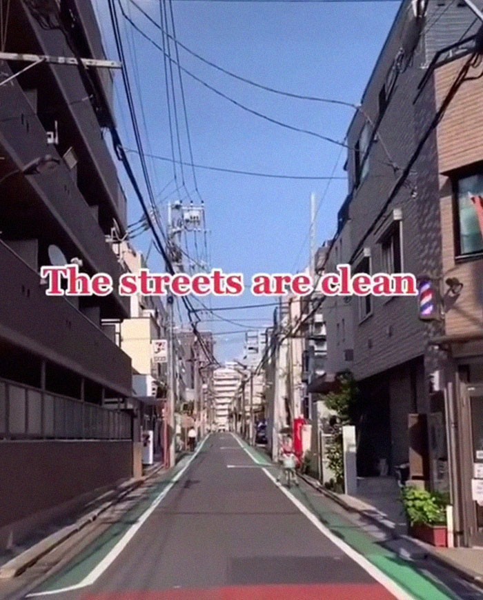 1. Ulice są czyste.