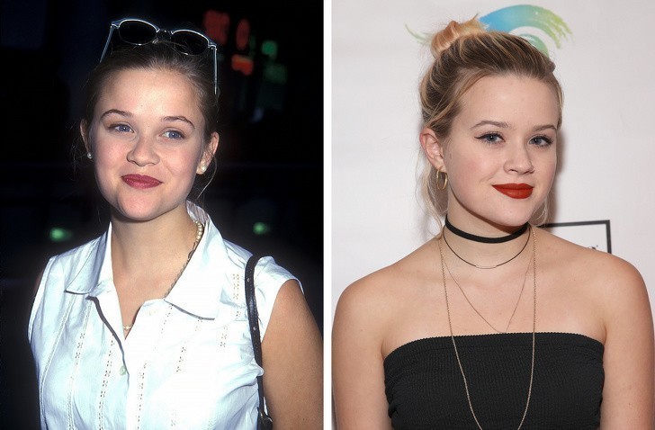 1. Reese Witherspoon i jej córka Ava Phillippe, w wieku 17 lat