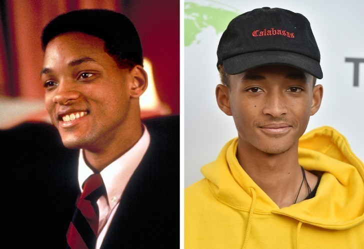 9. Will Smith i jego syn Jaden Smith, po 20