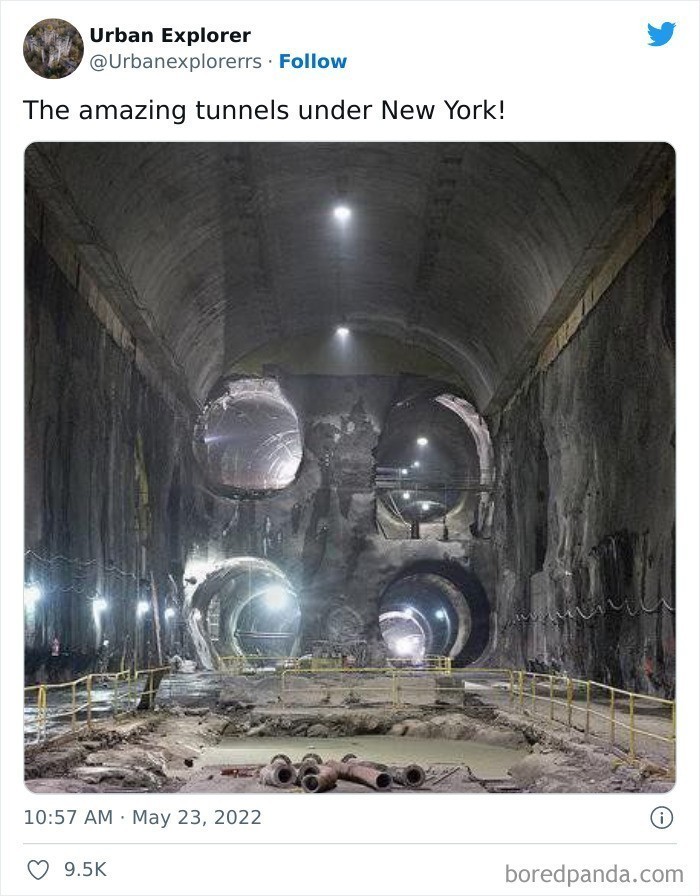 "Niezwykłe tunele pod Nowym Jorkiem"