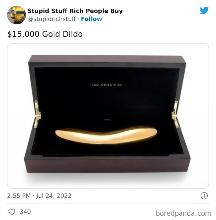 Złote dildo za 15 000 $