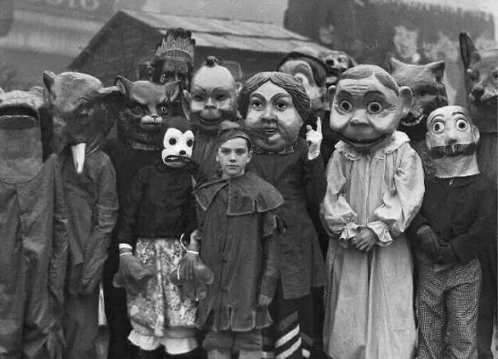 9. Kostiumy na Halloween z 1930