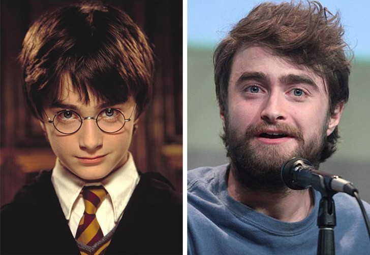 9. Daniel Radcliffe jako Harry Potter - "Harry Potter"