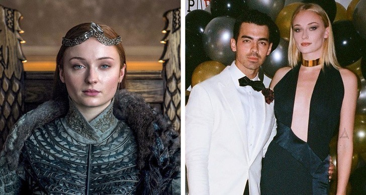 11. Sophie Turner (Sansa Stark z "Gry o tron") i Joe Jonas