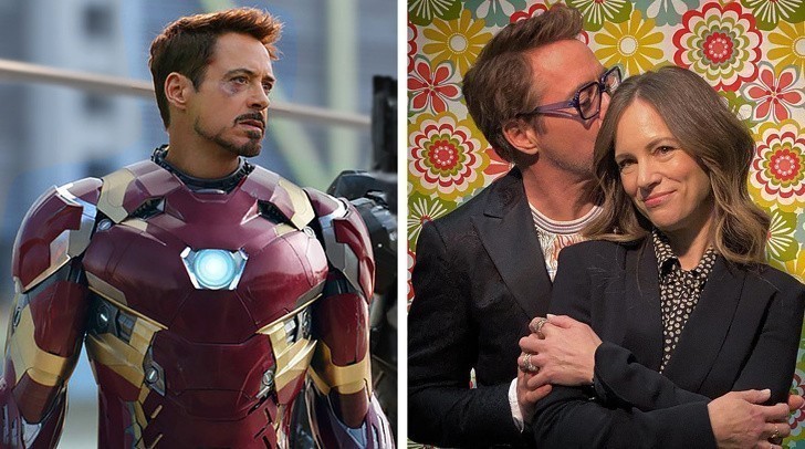 6. Robert Downey Jr. (Iron Man) i Susan Downey