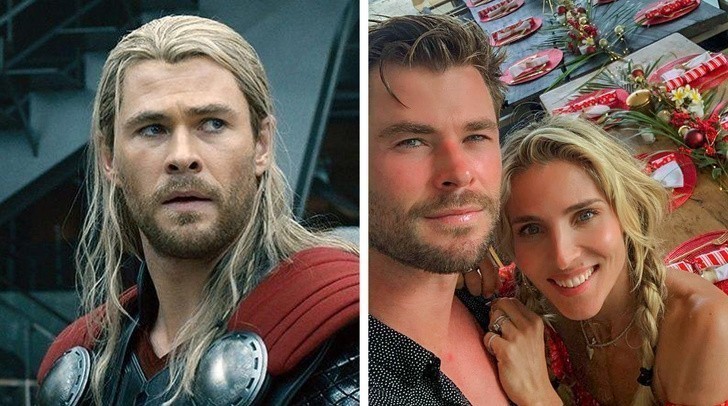 7. Chris Hemsworth (Thor) i Elsa Pataky
