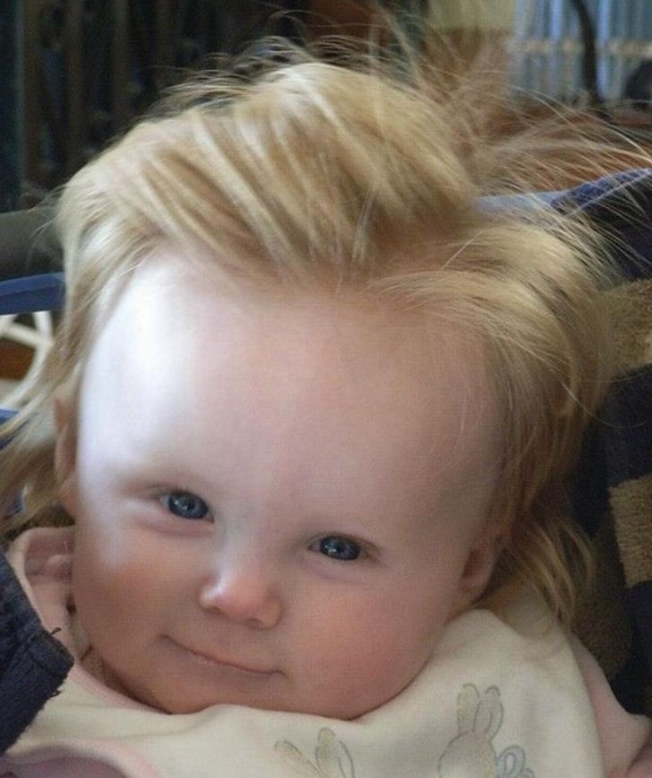 6. "Dziecko znajomych urodziło się z fryzurą Conana O'Briena."