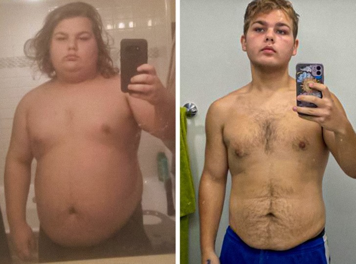 "Nie ważyłem poniżej 90 kilogramów odkąd miałem 11 lat. 7 lat później udało mi się przekroczyć tę granicę."