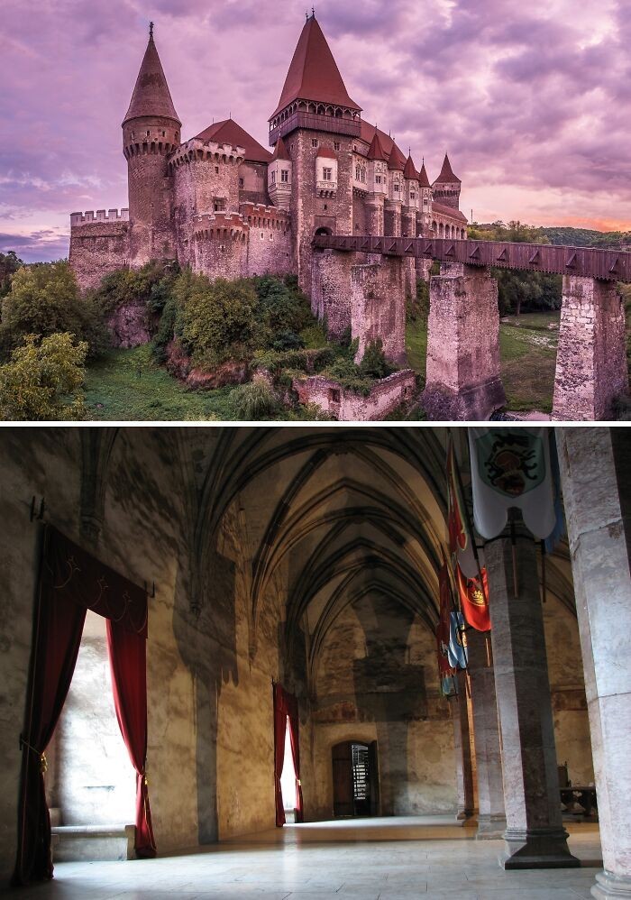 Zamek w Hunedoarze, Rumunia
