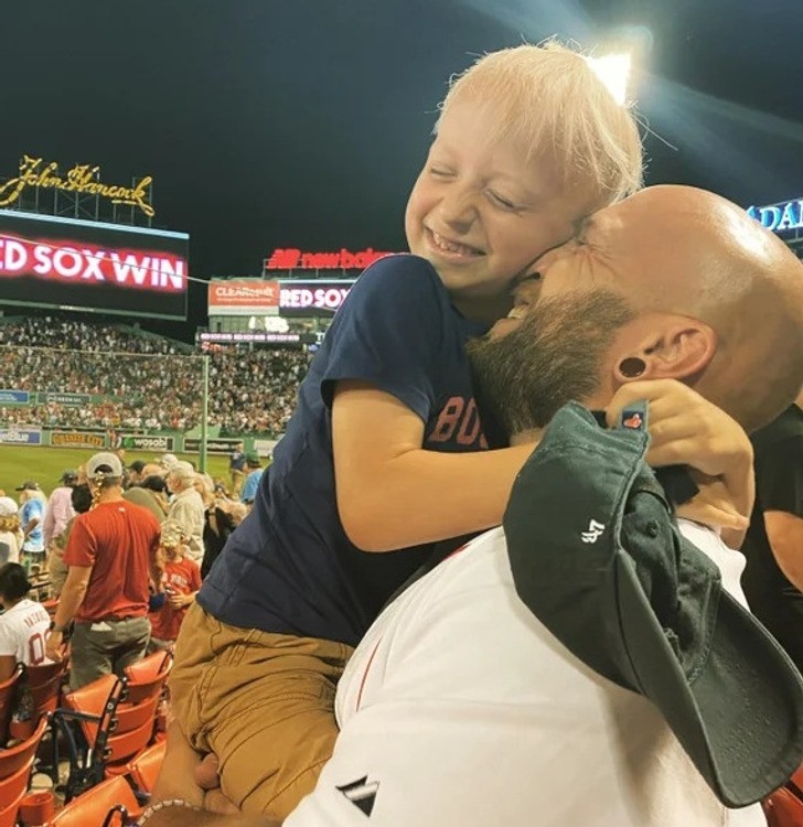 "Mój syn pokonał raka i wreszcie wybraliśmy się na stadion Fenway. To był jeden z najlepszych momentów w moim życiu."