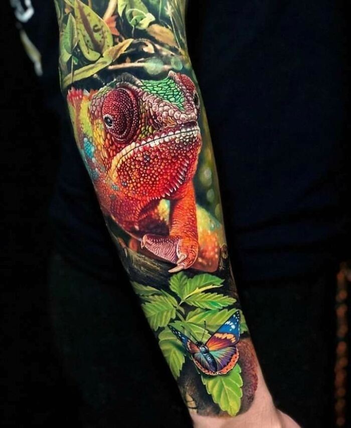 Niezwykle realistyczny tatuaż autorstwa Roberto Carlosa