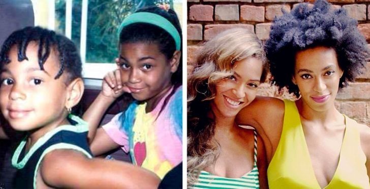 9. Beyoncé i Solange Knowles