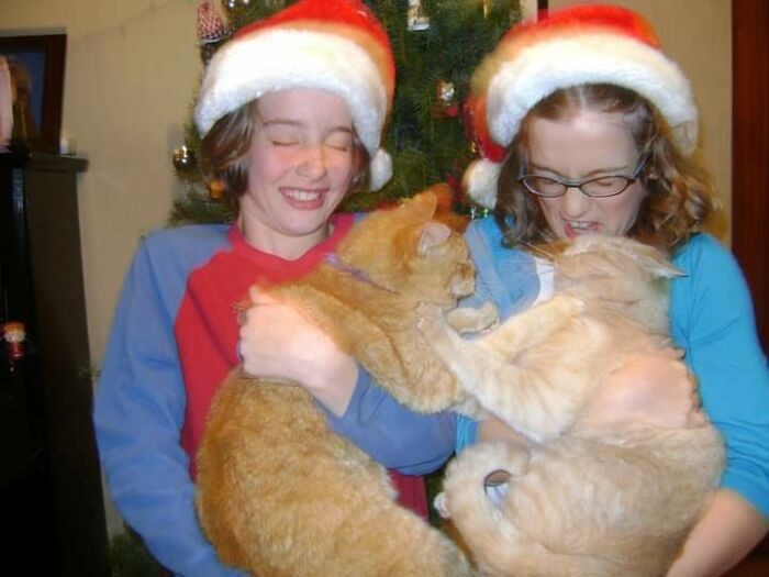 "Minęło 11 lat, a to wciąż najlepsze zdjęcie świąteczne w mojej rodzinie."