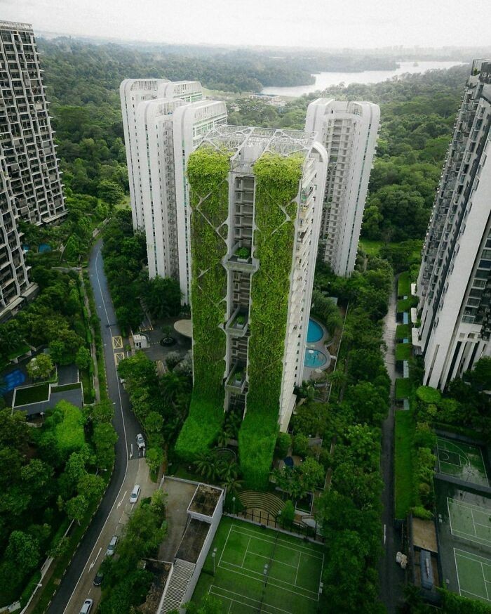 14. Zielony wieżowiec, Singapur