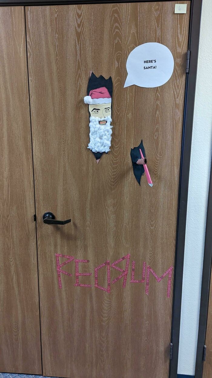 "Moja dekoracja świąteczna w naszym biurze"