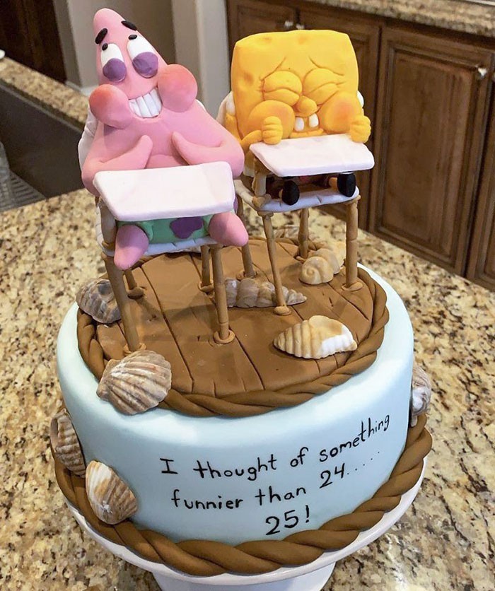 7. "Mój mąż jest cukiernikiem. Na moje 25 urodziny przygotował mi ten tort."