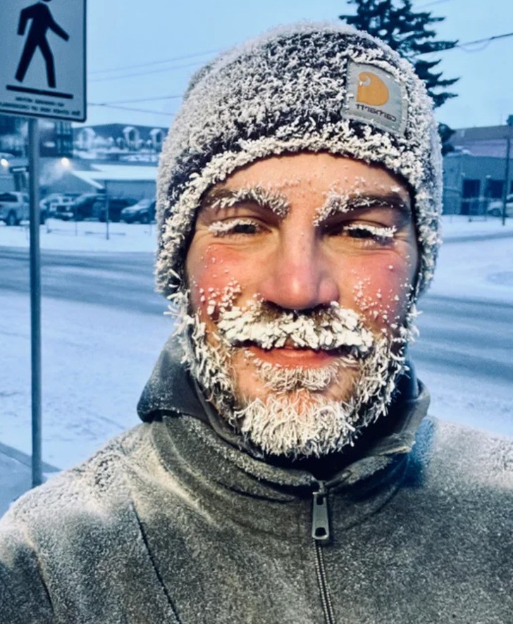 "W Kanadzie jest obecnie nieco za zimno na bieganie."