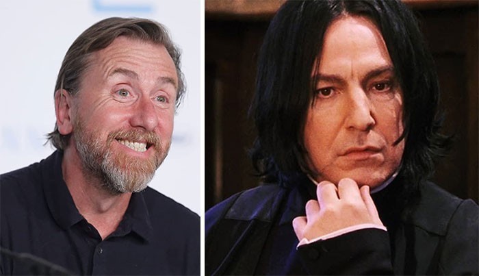 1. Tim Roth vs Alan Rickman - Severus Snape, seria "Harry Potter"