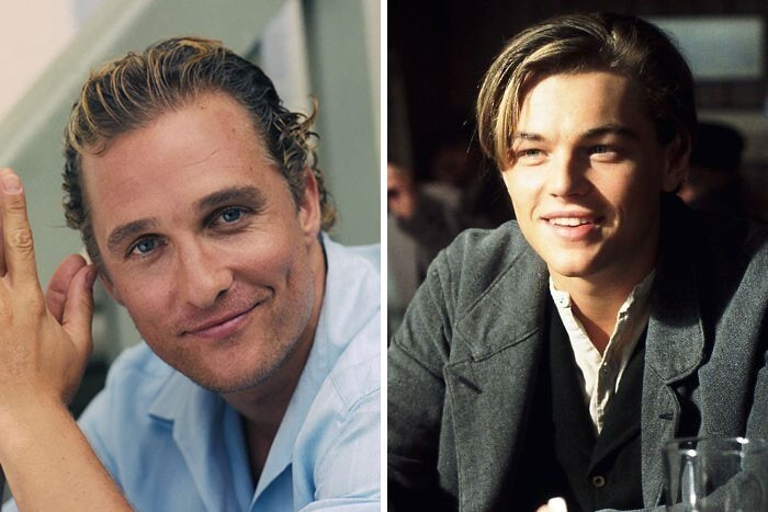 16. Matthew Mcconaughey vs Leonardo DiCaprio - Jack Dawson, "Titanic"