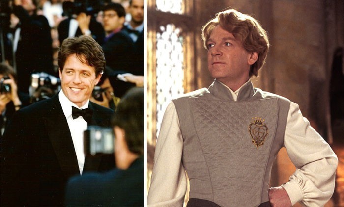 18. Hugh Grant vs Kenneth Branagh - Gilderoy Lockhart, seria "Harry Potter"