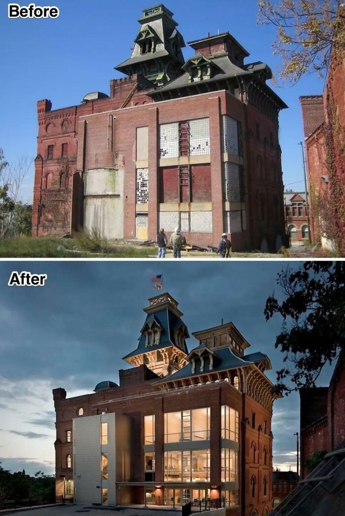 Renowacja opuszczonego budynku