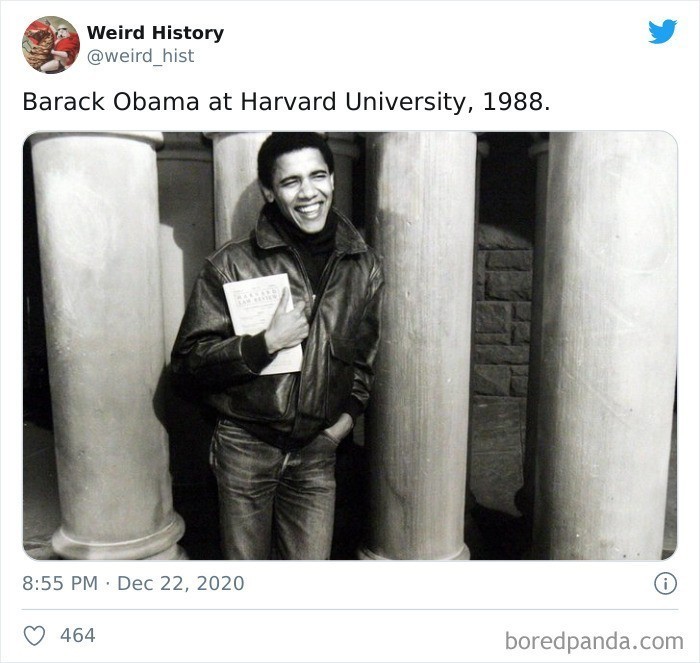 12. "Barack Obama na Uniwersytecie Harvardzkim, 1988 rok"