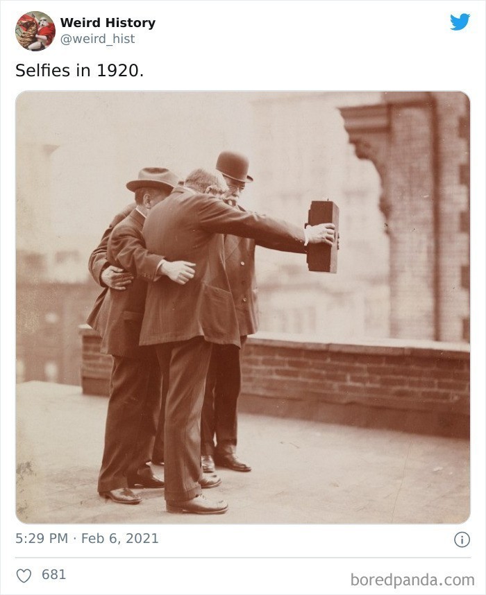 3. "Selfie w 1920 roku"