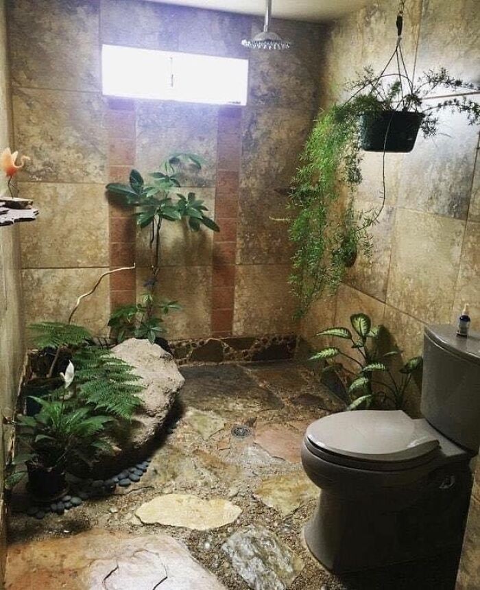 Łazienka inspirowana naturą