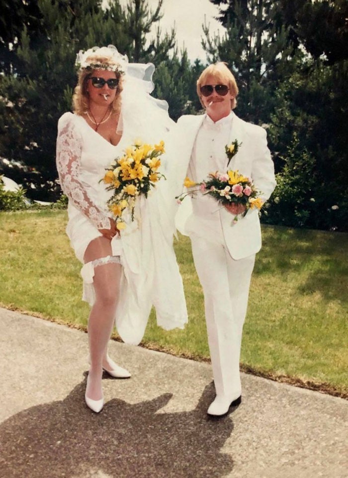15. "Moi rodzice w dniu swojego ślubu, Vancouver 1986"