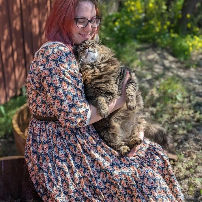 "Moja żona i kot, który nas adoptował"