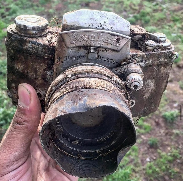 10. "Ktoś zgubił aparat jakieś 80 lat temu przy Eagle Creek?"