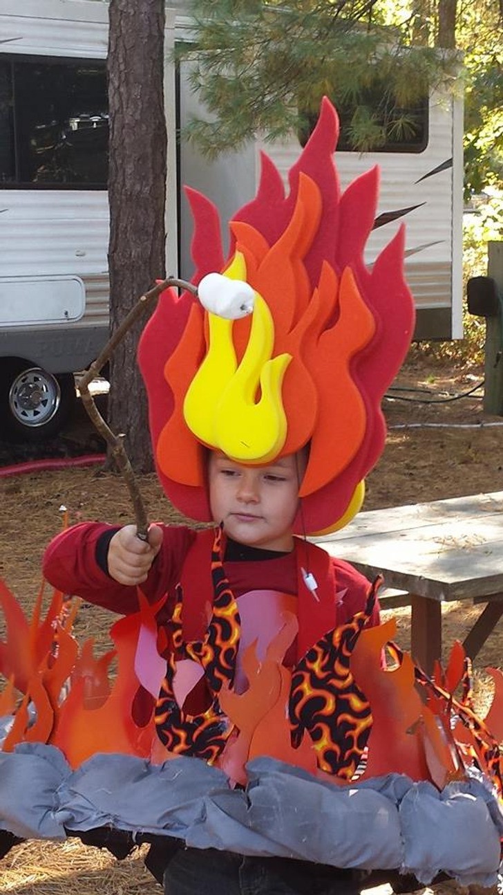 "Moja córka chciała zostać ogniskiem."