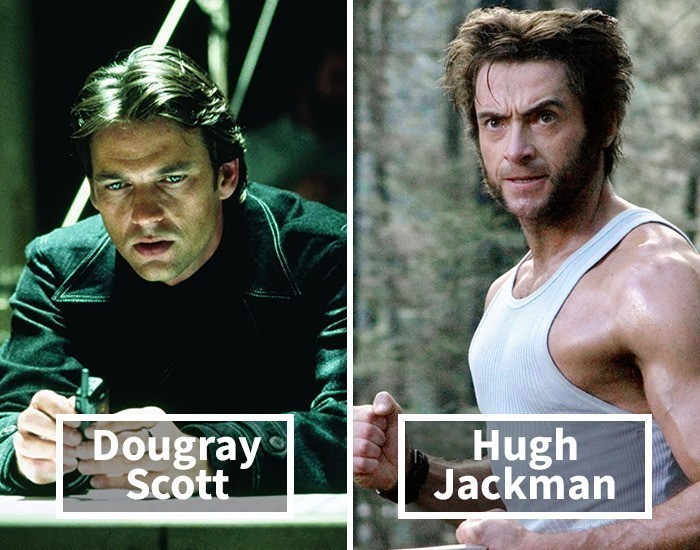4. Dougray Scott został zastąpiony przez Hugh Jackmana w serii X-Men