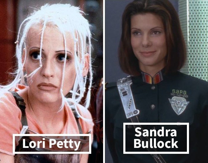 8. Lori Petty została zastąpiona przez Sandrę Bullock w Człowieku demolce