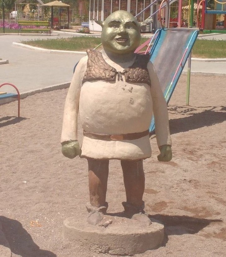 "Ten 'Shrek' w tureckim parku"