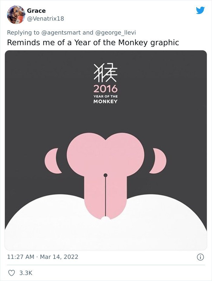 6. Grafika z okazji Roku Małpy