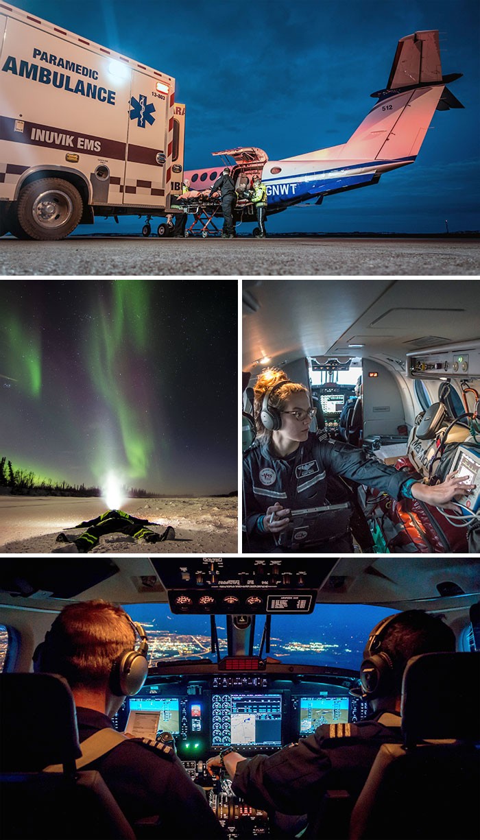 "Zdjęcia, które zrobiłem podczas pracy jako ratownik medyczny na północy Kanady"